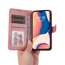 Load image into Gallery viewer, JSM Calf Texture Leather Phone Case For iPhone 14 Pro, For iPhone 14 Pro