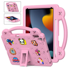 Load image into Gallery viewer, Handle Kickstand Children EVA Shockproof Tablet Case, For iPad 10.2 2021 / 2020 / 2019, For iPad Air 2019 10.5 / Pro 10.5 2017