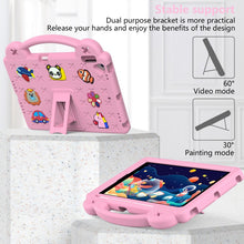 Load image into Gallery viewer, Handle Kickstand Children EVA Shockproof Tablet Case, For iPad 10.2 2021 / 2020 / 2019, For iPad Air 2019 10.5 / Pro 10.5 2017