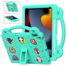 Load image into Gallery viewer, Handle Kickstand Children EVA Shockproof Tablet Case, For iPad 10.2 2021 / 2020 / 2019, For iPad Air 2019 10.5 / Pro 10.5 2017