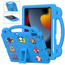 Load image into Gallery viewer, Handle Kickstand Children EVA Shockproof Tablet Case, For iPad 10.2 2021 / 2020 / 2019, For iPad Air 2019 10.5 / Pro 10.5 2017