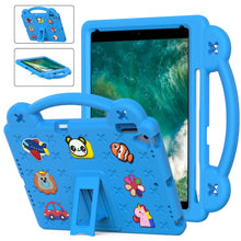 Load image into Gallery viewer, Handle Kickstand Children EVA Shockproof Tablet Case, For iPad 10.2 2021 / 2020 / 2019, For iPad Air 2019 10.5 / Pro 10.5 2017