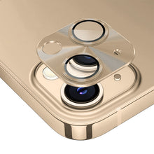 Load image into Gallery viewer, ENKAY Aluminium Alloy Tempered Glass Lens Cover Film For iPhone 14 / 14 Max, For iPhone 14 / 14 Plus