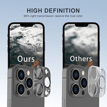 Load image into Gallery viewer, ENKAY Aluminium Alloy Tempered Glass Lens Cover Film For iPhone 14 Pro / 14 Pro Max, For iPhone 14 Pro / 14 Pro Max