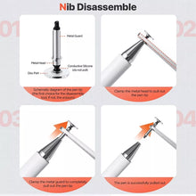 Load image into Gallery viewer, AT-28 Macarone Color Passive Capacitive Pen Mobile Phone Touch Screen Stylus with 1 Pen Head