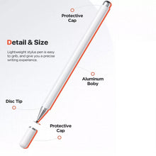 Load image into Gallery viewer, AT-29  High Accuracy Single Use Magnetic Suction Passive Capacitive Pen Mobile Phone Touch Stylus with 2 Pen Head