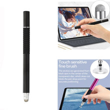 Load image into Gallery viewer, AT-31 Conductive Cloth Head + Precision Sucker Capacitive Pen Head 2-in-1 Handwriting Stylus with 2 Pen Head