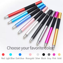 Load image into Gallery viewer, AT-31 Conductive Cloth Head + Precision Sucker Capacitive Pen Head 2-in-1 Handwriting Stylus with 2 Pen Head