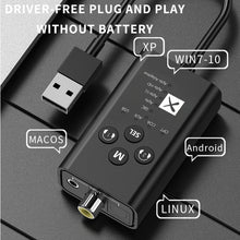Load image into Gallery viewer, T9 Low latency 5.2 Bluetooth Audio Transmitter Supports Fiber Optic Coaxial APTX Full Series, No Cable