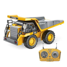 Load image into Gallery viewer, MoFun 1048 2.4G remote control nine-channel cargo construction vehicle 1:24 multi-function mining truck dumper, 1048