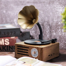 Load image into Gallery viewer, T15 Vinyl Atomic Bluetooth Retro Wireless Audio Desktop Speaker