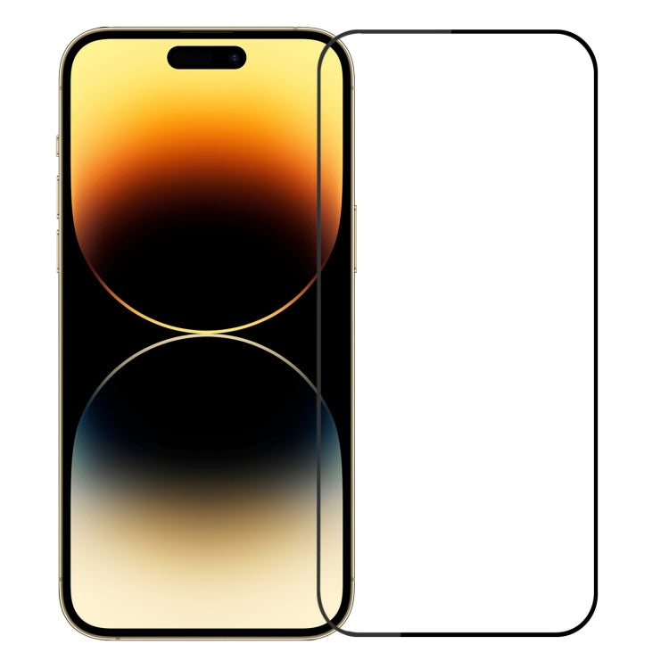 MOFI 9H 2.5D Full Screen Tempered Glass Film, For iPhone 14, For iPhone 14 Plus, For iPhone 14 Pro, For iPhone 14 Pro Max