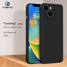 Load image into Gallery viewer, PINWUYO Sense Series Liquid Silicone TPU Phone Case, For iPhone 14, For iPhone 14 Plus, For iPhone 14 Pro, For iPhone 14 Pro Max
