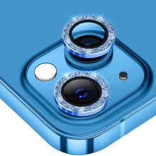 Load image into Gallery viewer, ENKAY Glitter Rear Lens Aluminium Alloy Tempered Glass Film For iPhone 14 / 14 Max, For iPhone 14 / 14 Plus