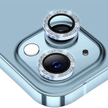 Load image into Gallery viewer, ENKAY Glitter Rear Lens Aluminium Alloy Tempered Glass Film For iPhone 14 / 14 Max, For iPhone 14 / 14 Plus