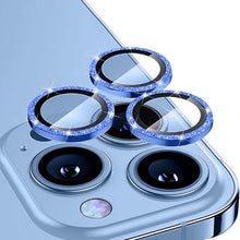 Load image into Gallery viewer, ENKAY Glitter Rear Lens Aluminium Alloy Tempered Glass Film For iPhone 13 Pro / 13 Pro Max, For iPhone 13 Pro / 13 Pro Max