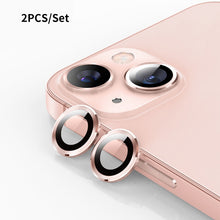 Load image into Gallery viewer, ENKAY 9H Rear Lens Aluminium Alloy Tempered Glass Film For iPhone 14 / 14 Max, For iPhone 14 / 14 Plus