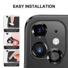 Load image into Gallery viewer, ENKAY 9H Rear Lens Aluminium Alloy Tempered Glass Film For iPhone 14 / 14 Max, For iPhone 14 / 14 Plus
