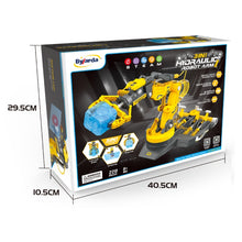 Load image into Gallery viewer, MoFun 101 Hydraulic Robot Arm 3 in 1 Science and Education Assembled Toys