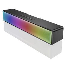Load image into Gallery viewer, AEC BT601 RGB Light HiFi Soundbar Bluetooth Speaker Home Theater