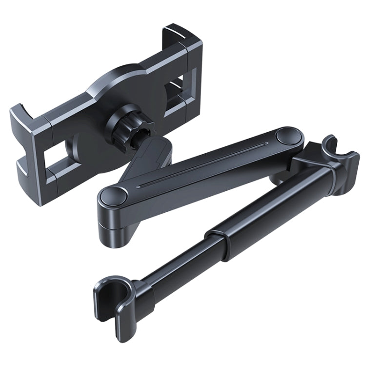 A081+X159 Car Backseat Headrest Tablet Bracket Long Arm Collapsible Mount, A081+X159