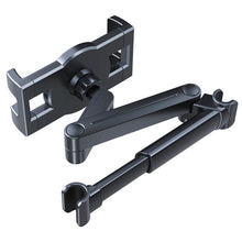 Load image into Gallery viewer, A081+X159 Car Backseat Headrest Tablet Bracket Long Arm Collapsible Mount, A081+X159