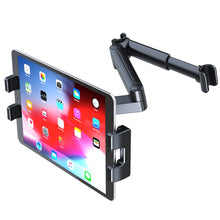 Load image into Gallery viewer, A081+X159 Car Backseat Headrest Tablet Bracket Long Arm Collapsible Mount, A081+X159