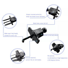 Load image into Gallery viewer, A190+X158 Car Phone Holder Air Vent Mini Hook Mount Phone Holder, A190+X158
