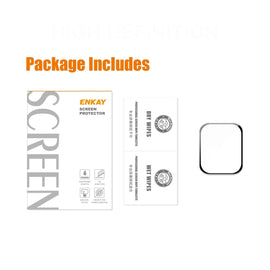 ENKAY 3D Soft PC Edge PMMA Screen Film For Apple Watch Ultra / Ultra 2 / Ultra 3 49mm, 1 PCS, 2 PCS, 5 PCS, 10 PCS
