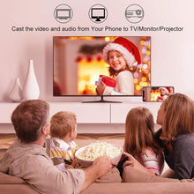 Load image into Gallery viewer, 2m 1080P 8 Pin to HDMI Adapter Cable, Compatible with iPhone to HDMI Adapter,, 8 Pin