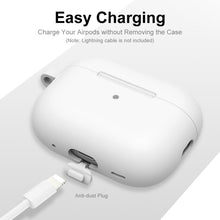 Load image into Gallery viewer, For Apple AirPods Pro 2 2022 ENKAY Thickened Silicone Protective Case with Keychain