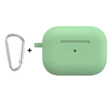 Load image into Gallery viewer, For Apple AirPods Pro 2 2022 ENKAY Thickened Silicone Protective Case with Keychain