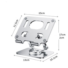 Load image into Gallery viewer, 2026 Folding Adjustable Height Ergonomic 360 Rotation CNC Aluminum Desk Laptop Stand, 2026