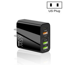 Load image into Gallery viewer, 65W Dual PD Type-C + 3 x USB Multi Port Charger for Phone and Tablet PC, US Plug, US Plug