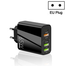 Load image into Gallery viewer, 65W Dual PD Type-C + 3 x USB Multi Port Charger for Phone and Tablet PC, EU Plug, EU Plug