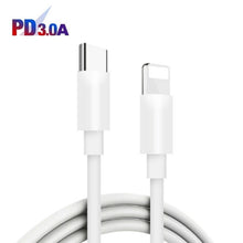 Load image into Gallery viewer, 65W Dual PD Type-C + 3 x USB Multi Port Charger with 3A Type-C to 8 Pin Data Cable, EU Plug, EU Plug + Type-C to 8 Pin Cable