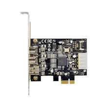 Load image into Gallery viewer, ST23 PCI Express 3 Port Firewire 1394B &amp; 1394A PCIe 1.1 x1 Card, ST23