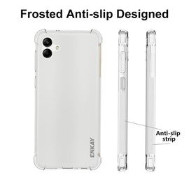 For Samsung Galaxy A04 4G ENKAY Clear TPU Shockproof Phone Case