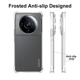 For Xiaomi 12S Ultra ENKAY Clear TPU Shockproof Phone Case