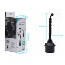 Load image into Gallery viewer, X033 360 Degree Car Phone Mount Adjustable Gooseneck Cup Holder, X033