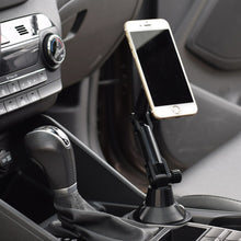 Load image into Gallery viewer, X033 360 Degree Car Phone Mount Adjustable Gooseneck Cup Holder, X033