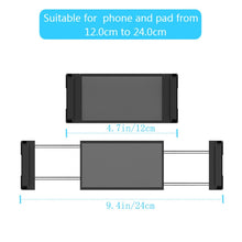 Load image into Gallery viewer, X004 Universal Rotational Adjustable Car Back Seat Mount Tablet Stand Phone Holder, 004