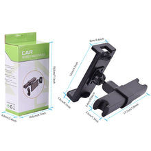 Load image into Gallery viewer, X004 Universal Rotational Adjustable Car Back Seat Mount Tablet Stand Phone Holder, 004
