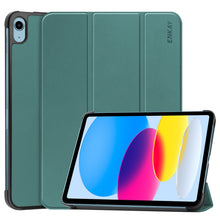 Load image into Gallery viewer, For iPad 10th Gen 10.9 2022 ENKAY Tri-fold Custer Texture Leather Stand Smart Case, For iPad 10th Gen 10.9 2022