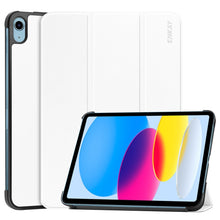 Load image into Gallery viewer, For iPad 10th Gen 10.9 2022 ENKAY Tri-fold Custer Texture Leather Stand Smart Case, For iPad 10th Gen 10.9 2022
