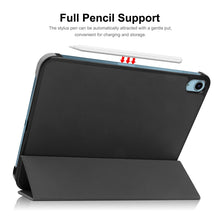 Load image into Gallery viewer, For iPad 10th Gen 10.9 2022 ENKAY Tri-fold Custer Texture Leather Stand Smart Case, For iPad 10th Gen 10.9 2022