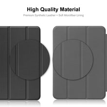 Load image into Gallery viewer, For iPad 10th Gen 10.9 2022 ENKAY Tri-fold Custer Texture Leather Stand Smart Case, For iPad 10th Gen 10.9 2022