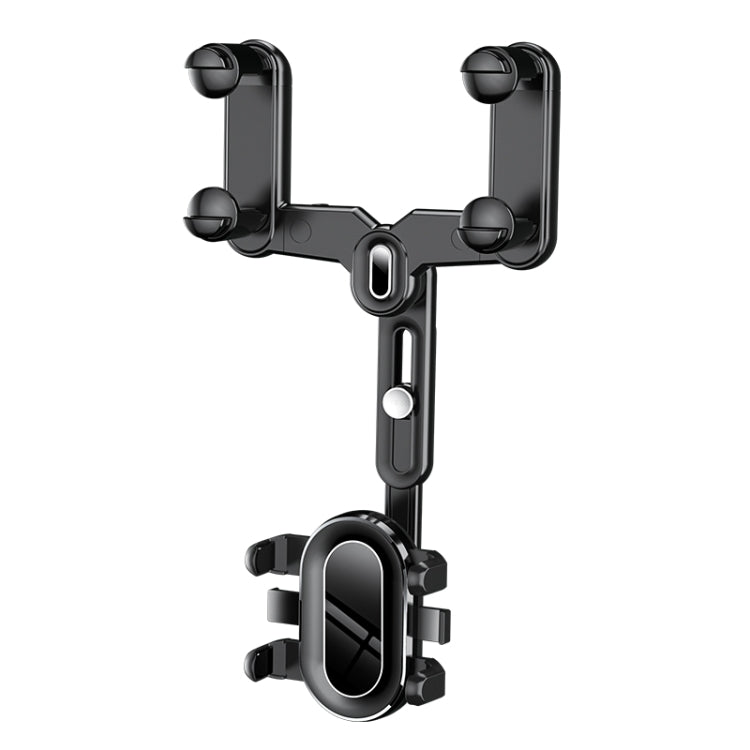 H03 Car Rearview Mirror Mobile Phone Holder 360 Rotation Foldable, H03
