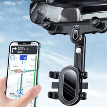 Load image into Gallery viewer, H03 Car Rearview Mirror Mobile Phone Holder 360 Rotation Foldable, H03