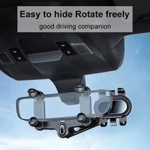 Load image into Gallery viewer, H03 Car Rearview Mirror Mobile Phone Holder 360 Rotation Foldable, H03